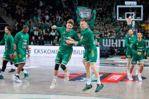 LKL rungtynėse Kaune susitiko Kauno „Žalgiris“ ir Vilniaus „Rytas“ / E. Ovčarenko/BNS nuotr.