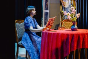 Naujoje teatro studijoje Čekiškėje – pirmasis spektaklis / M. Kievišo nuotr.