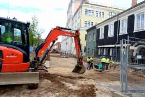 Rotušės aikštės rekonstrukcija / M. Patašiaus nuotr.
