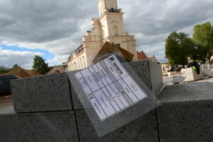 Rotušės aikštės rekonstrukcija / M. Patašiaus nuotr.