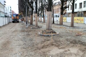 Laisvės alėjos rekonstrukcija / M. Patašiaus nuotr.