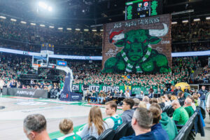 LKL rungtynėse Kaune susitiko Kauno „Žalgiris“ ir Vilniaus „Rytas“ / E. Ovčarenko/BNS nuotr.