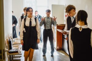Naujoje teatro studijoje Čekiškėje – pirmasis spektaklis / M. Kievišo nuotr.