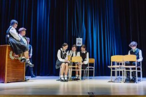 Naujoje teatro studijoje Čekiškėje – pirmasis spektaklis / M. Kievišo nuotr.