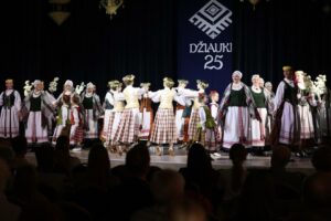 Tautinių šokių kolektyvo „Džiaukis“ renginys / KRS nuotr.