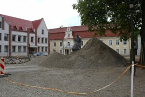 Rotušės aikštės rekonstrukcija / M. Patašiaus nuotr.