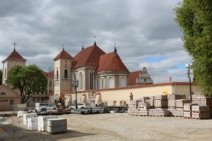 Rotušės aikštės rekonstrukcija / M. Patašiaus nuotr.