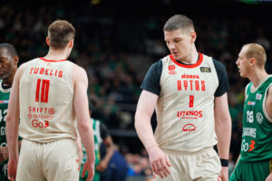 LKL rungtynėse Kaune susitiko Kauno „Žalgiris“ ir Vilniaus „Rytas“ / E. Ovčarenko/BNS nuotr.