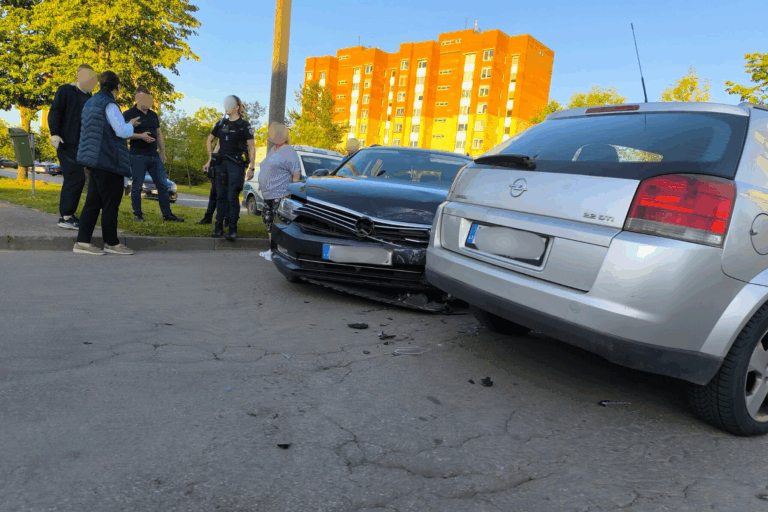 Avarija Šilainiuose / Skaitytojo nuotr.