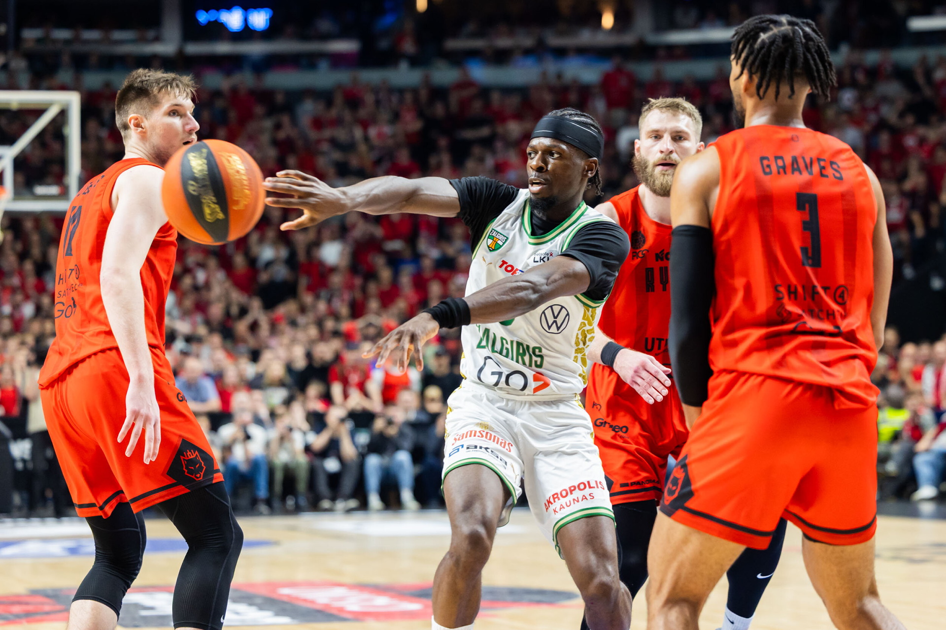 Kauno „Žalgiris“ – Vilniaus „Rytas“ / P. Adamovič / BNS nuotr.