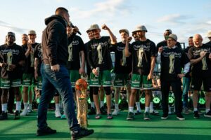 „Žalgirio“ susitikimas su fanais / zalgiris.lt nuotr.