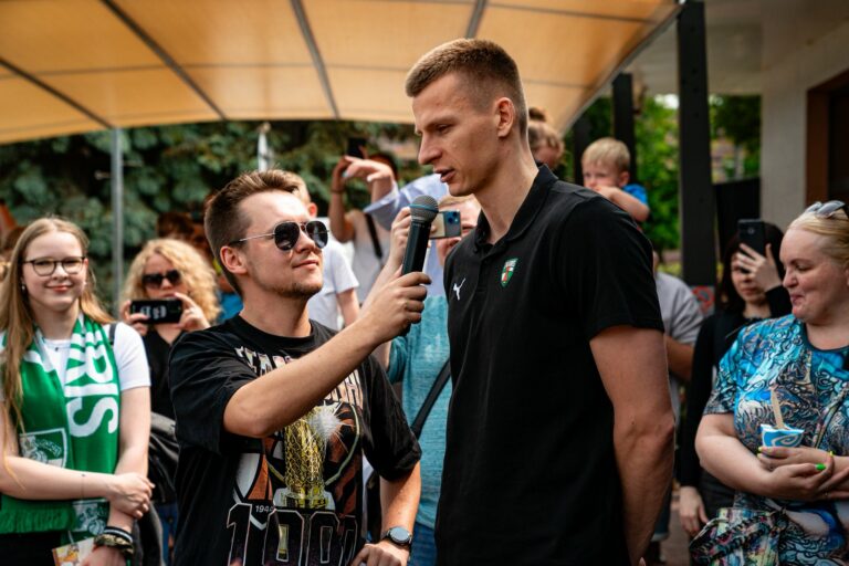 Kaune atidengtas A. Butkevičiaus delno įspaudas / žalgiris.lt nuotr.