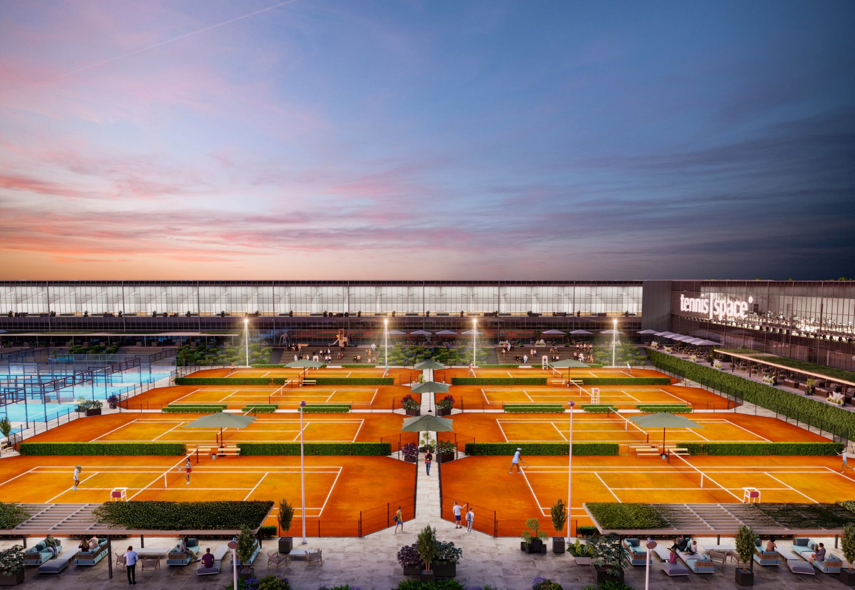 „Tennis Space“ sporto kompleksas Noreikiškėse / Organizatorių nuotr.