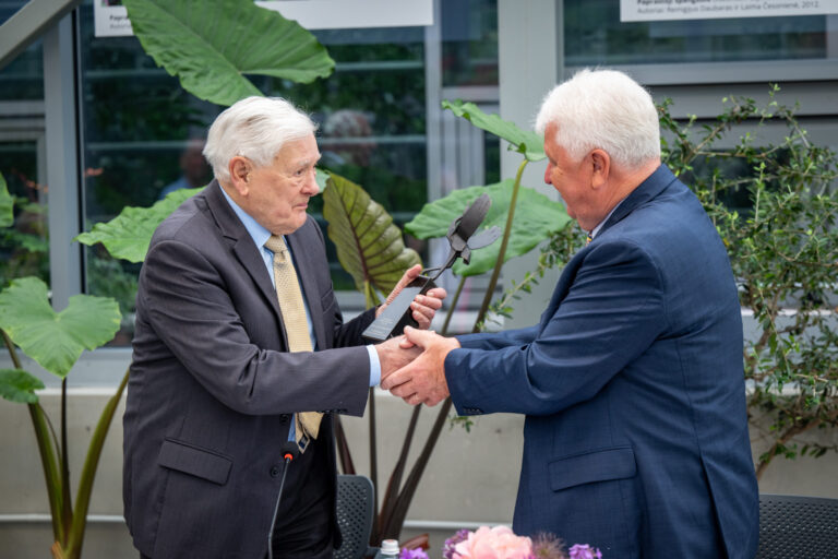 V. Adamkaus premija įteikta gamtininkui S. Paltanavičiui / J. Petronio nuotr.