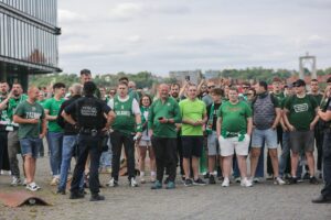 „Žalgirio“ ir „Ryto“ fanai / R. Tenio nuotr.