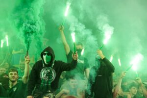 Žalgiriečių rankose – LKL taurė ir čempionų žiedai / R. Tenio nuotr.