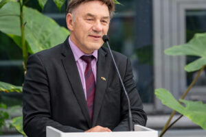 V. Adamkaus premija įteikta gamtininkui S. Paltanavičiui / J. Petronio nuotr.