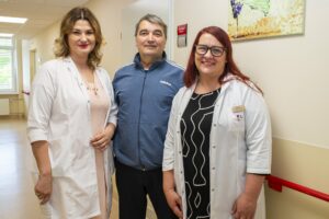 Kaunietis R.Šiugždinis su medikėmis / NKC nuotr.