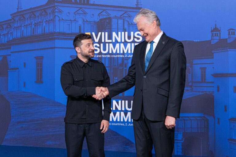 Pirmadienį neįvyko suplanuotas G. Palucko ir V. Zelenskio dvišalis susitikimas