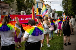 „Baltic Pride“ 2025 m. festivalis sostinėje / P. Peleckio / BNS nuotr.