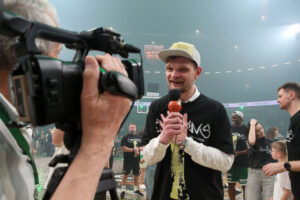 T. Sabonis ir V. Mačiulis - pergalės šėlsmas / M. Patašiaus nuotr.