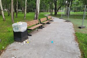 Naujakurių parkas / skaitytojos nuotr.