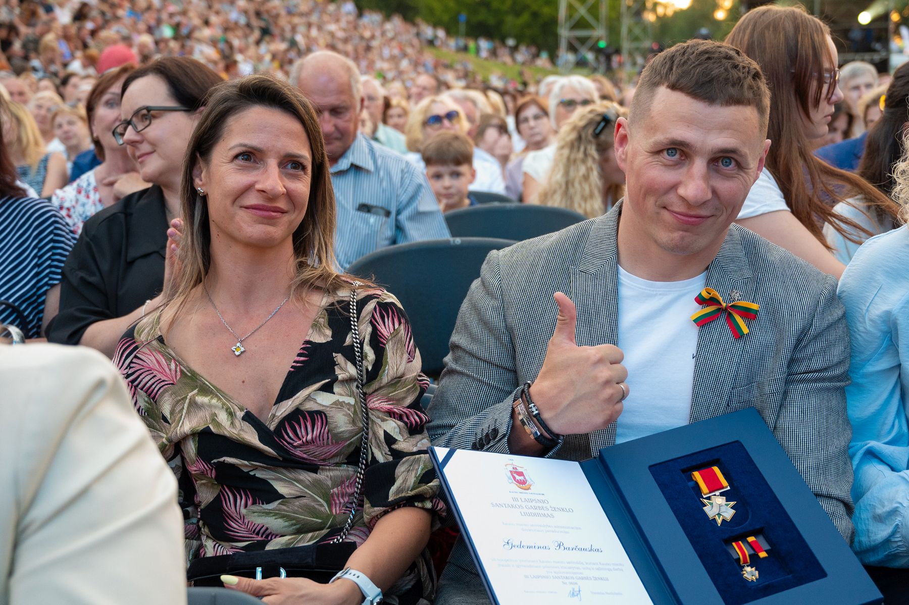 Liepos 6-oji ir nusipelniusių kauniečių apdovanojimai / Kaunas.lt nuotr.