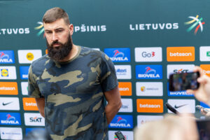 Lietuvos vyrų krepšinio rinktinė pradeda pasirengimą / Ž. Gedvilos / ELTA nuotr.