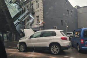 Avarijos Kaune / Skaitytojų nuotr.