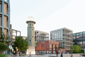 „Nemunaičių“ kvartalo architektūrinė vizija / „SBA Urban“ nuotr.