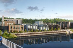 „Nemunaičių“ kvartalo architektūrinė vizija / „SBA Urban“ nuotr.