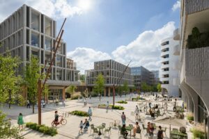 „Nemunaičių“ kvartalo architektūrinė vizija / „SBA Urban“ nuotr.