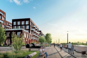 „Nemunaičių“ kvartalo architektūrinė vizija / „SBA Urban“ nuotr.
