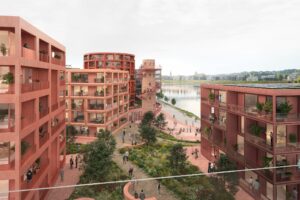 „Nemunaičių“ kvartalo architektūrinė vizija / „SBA Urban“ nuotr.