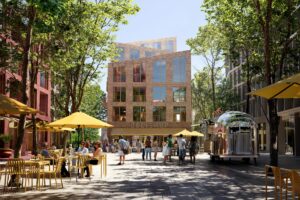 „Nemunaičių“ kvartalo architektūrinė vizija / „SBA Urban“ nuotr.