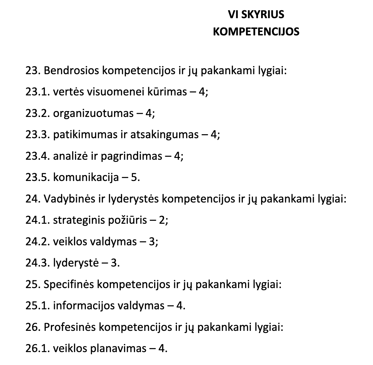 Vertinimo kriterijai / Kaunas.lt pav.