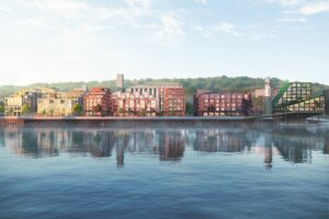 „Nemunaičių“ kvartalo architektūrinė vizija / „SBA Urban“ nuotr.