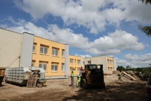 Statybų darbai pakaunėje / KRS nuotr.