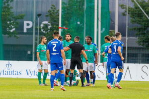 FK „Kauno Žalgiris“ – Bridžendo „Penybont“ / E. Ovčarenko / BNS nuotr.