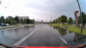 Didžiulė bala Pramonės prospekte / Stop kadras