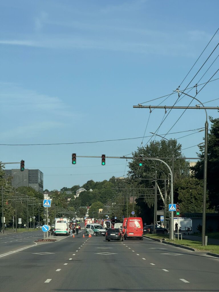 Avarija Varnių gatvėje / „Kas vyksta Kaune“ grupės nuotr.