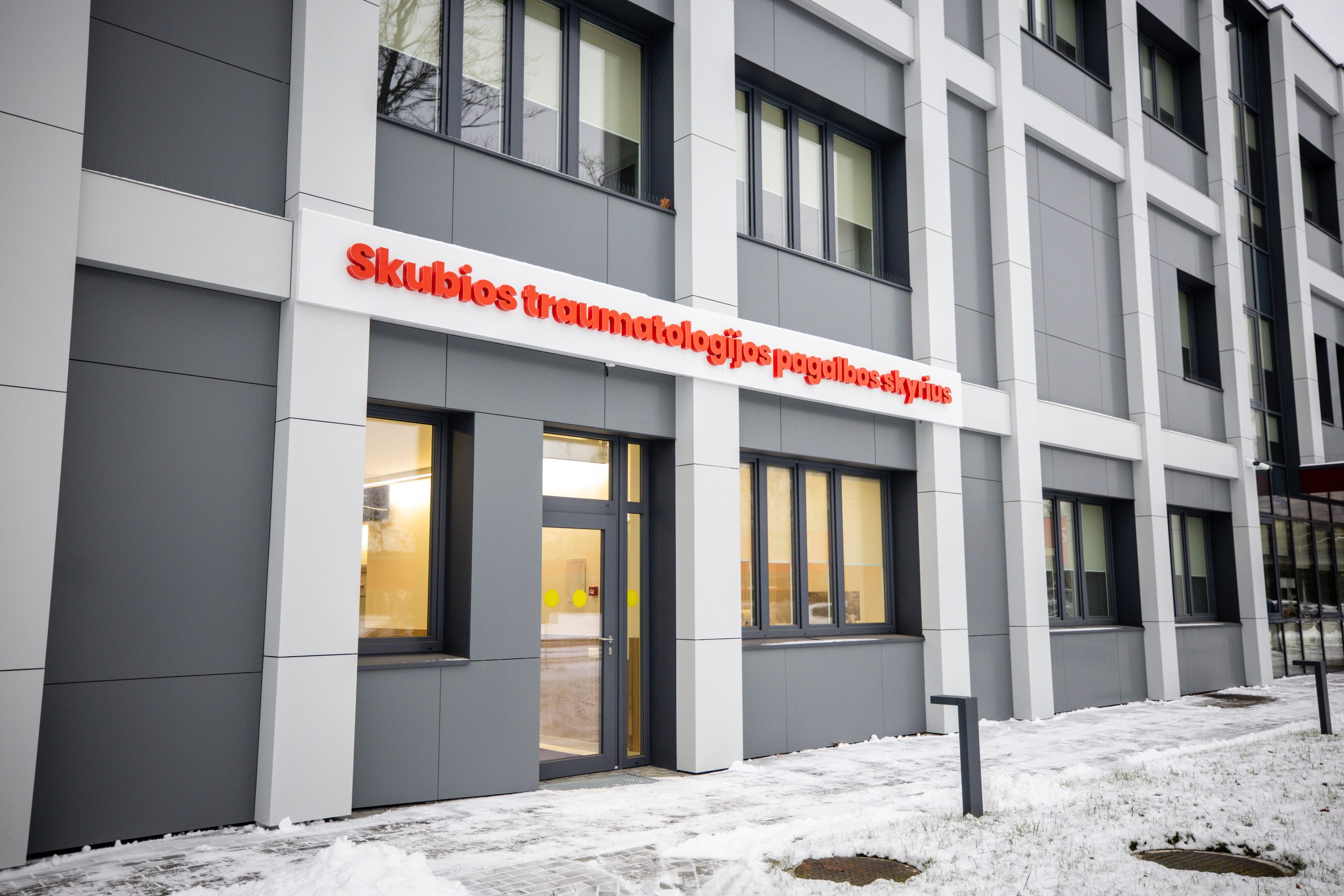 Naujo Kauno ligoninės Ortopedijos traumatologijos padalinio pristatymas / T. Biliūno / BNS nuotr.